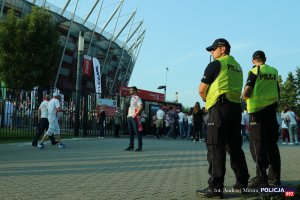 Stołeczni policjanci zabezpieczali Lotto Eurovolley Poland 2017