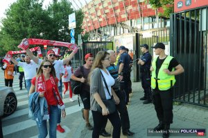 Stołeczni policjanci zabezpieczali Lotto Eurovolley Poland 2017