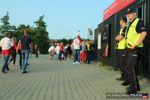 Stołeczni policjanci zabezpieczali Lotto Eurovolley Poland 2017