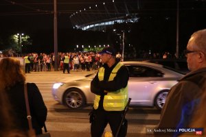 Stołeczni policjanci zabezpieczali Lotto Eurovolley Poland 2017