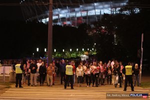 Stołeczni policjanci zabezpieczali Lotto Eurovolley Poland 2017