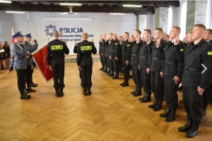 uroczystość ślubowania w KWP w Gdańsku