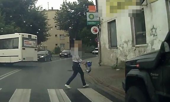 Pirat drogowy ukarany dzięki nagraniu przesłanemu Policji