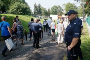 Policjanci zabezpieczali uroczystości na Jasnej Górze