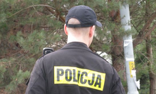 policjant na służbie