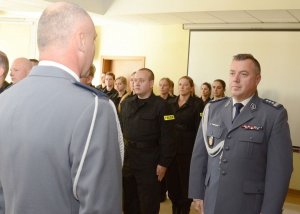 Uroczyste ślubowanie nowo przyjętych policjantów