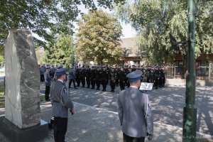 Uroczyste ślubowanie nowo przyjętych policjantów