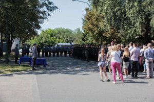 Uroczyste ślubowanie nowo przyjętych policjantów