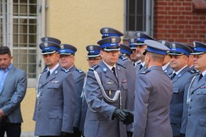 Uroczyste ślubowanie nowo przyjętych policjantów