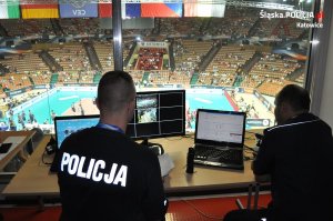 Katowiccy policjanci zabezpieczali imprezę Lotto Eurovolley Poland 2017