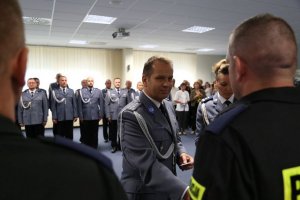 Ślubowanie nowo przyjętych policjantów