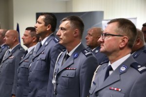 Ślubowanie nowo przyjętych policjantów