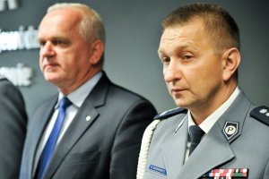 Ślubowanie nowo przyjętych policjantów