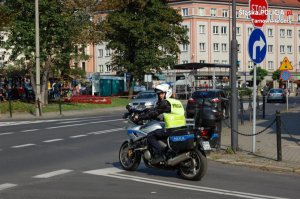 Policjanci zabezpieczali „Gwarki”