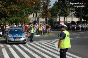 Policjanci zabezpieczali „Gwarki”