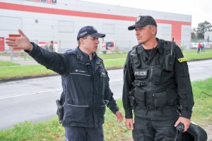 Lubuskie wydarzenia sportowe zabezpieczane przez policjantów