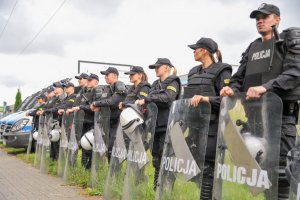 Lubuskie wydarzenia sportowe zabezpieczane przez policjantów