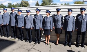 uroczystość wmurowania aktu erekcyjnego pod budowę akademika w Szkole Policji w Pile