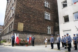 Uroczystość uczczenia pamięci pomordowanych w katowni UB