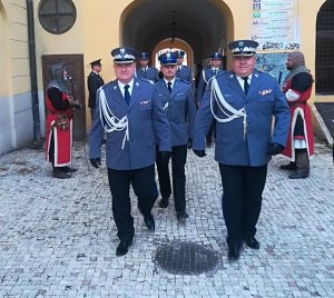 Polska delegacja na uroczystościach z okazji Święta Policji Słowacji