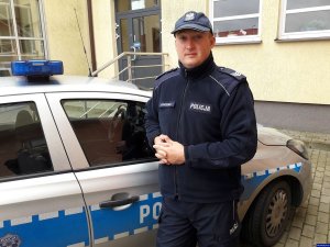 policjant z Węgorzewa