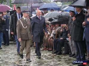 Uroczystości przy pomniku Poległym i Pomordowanym na Wschodzie