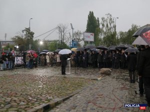 Uroczystości przy pomniku Poległym i Pomordowanym na Wschodzie