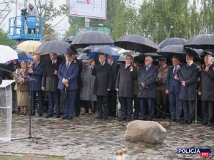 Uroczystości przy pomniku Poległym i Pomordowanym na Wschodzie