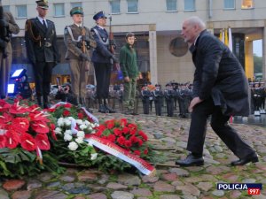 Uroczystości przy pomniku Poległym i Pomordowanym na Wschodzie