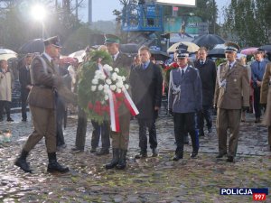 Uroczystości przy pomniku Poległym i Pomordowanym na Wschodzie