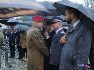 Uroczystości przy pomniku Poległym i Pomordowanym na Wschodzie