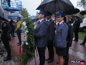 Uroczystości przy pomniku Poległym i Pomordowanym na Wschodzie