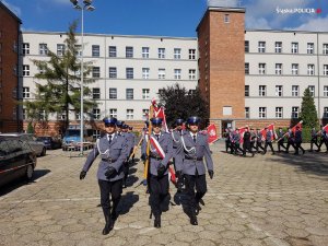 szkolenie z ceremoniału policyjnego