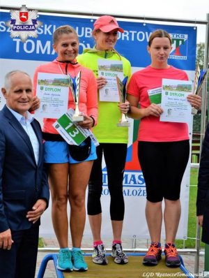 Aspirant Agnieszka Leszek zajęła II miejsce w półmaratonie