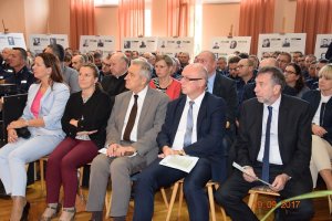 uroczysta zbiórka poświęcona etosowi zawodu policjanta