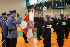 Zaprzysiężenie nowych policjantów