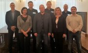 Spotkanie z funkcjonariuszami z Litwy i Łotwy