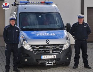 Policjanci z tomaszowskiej drogówki