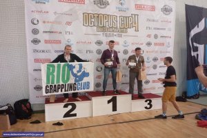 Wrocławski policjant zdobył III miejsce w prestiżowych zawodach Octopus BJJ Cup 4