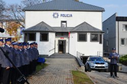 Uroczyste otwarcie Posterunku Policji w Porębie