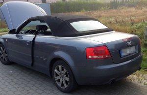 Kryminalni zabezpieczyli audi