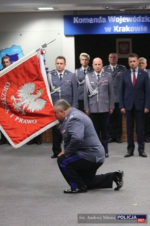 Nadinspektor dr Krzysztof Pobuta komendantem małopolskiej Policji