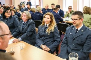 uczestnicy konferencji „Funkcjonariusz jako podmiot praw człowieka”