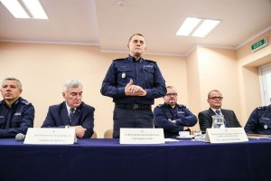 uczestnicy konferencji „Funkcjonariusz jako podmiot praw człowieka”