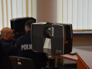 Nowoczesny skaner na wyposażeniu poznańskiej Policji