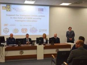 Inauguracja międzynarodowych studiów podyplomowych dla menedżerów bezpieczeństwa CBRN