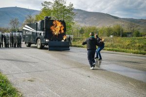 Jednostka Specjalna Polskiej Policji w Kosowie na ćwiczeniach „Silver Sabre 2017-2”