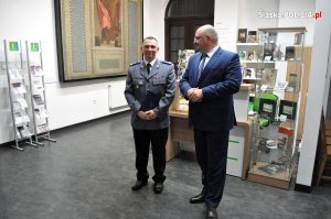 wystawa kolekcjonerska Naczelnika Wydziału Bezpieczeństwa Informacji Komendy Wojewódzkiej Policji w Katowicach, mł. insp. Pawła Dratwińskiego.