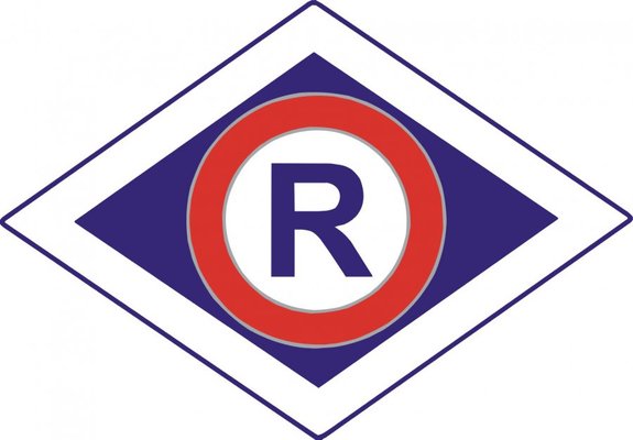 Znak policji ruchu drogowego &quot;R&quot;