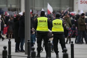 Policyjne zabezpieczenie obchodów Święta Niepodległości